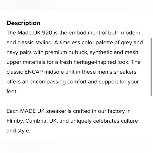 New Balance 920 UK Made in England - Picture 11 of 12